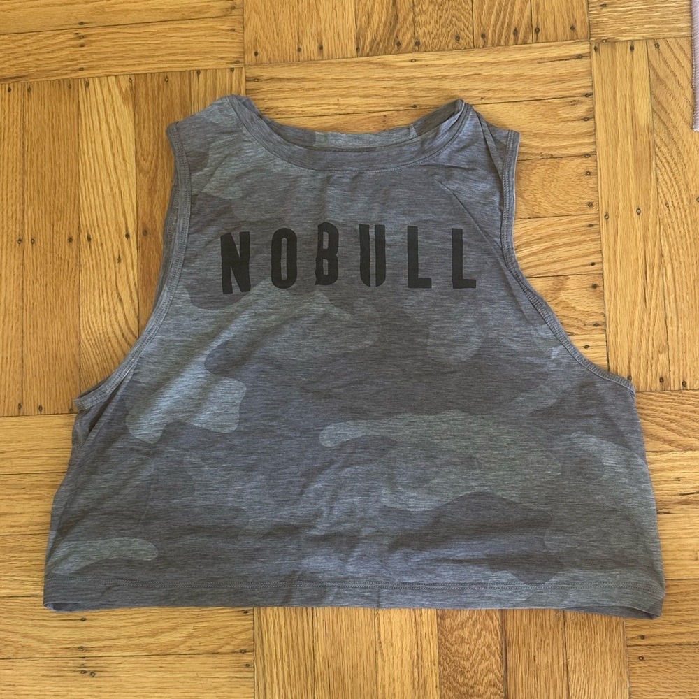 NOBULL Charcoal Camo Muscle Tank